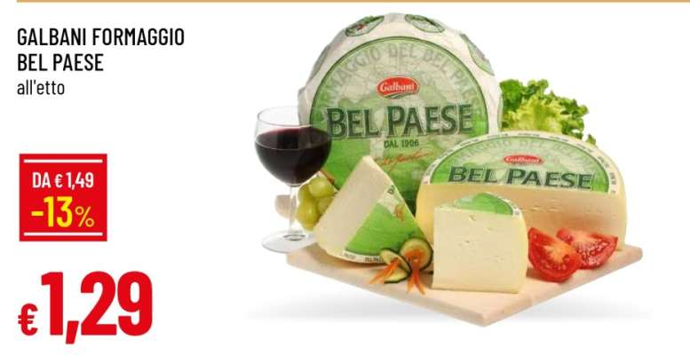 GALBANI FORMAGGIO BEL PAESE