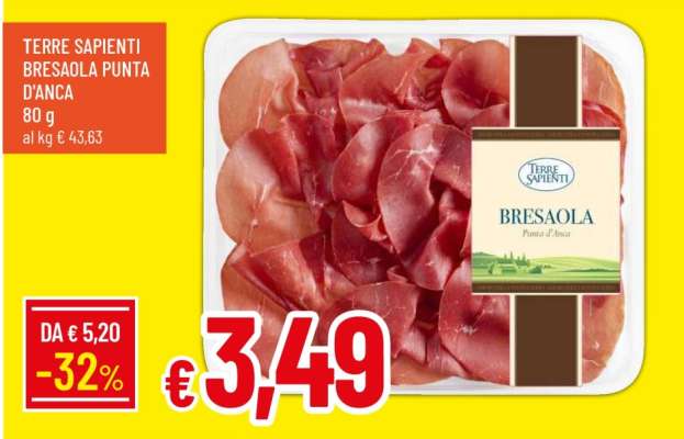 TERRE SAPIENTI BRESAOLA PUNTA D'ANCA