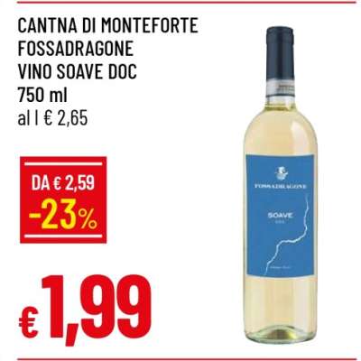 CANTNA DI MONTEFORTE FOSSADRAGONE VINO SOAVE DOC