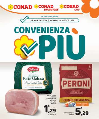 Volantino Conad - 20/8/2025 - 26/8/2025.