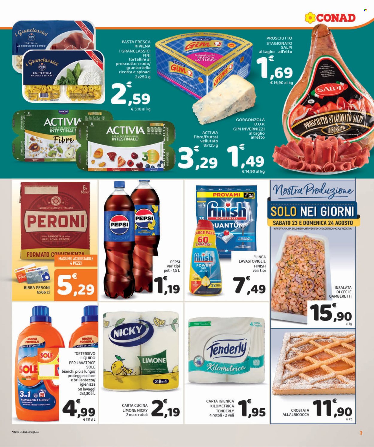 Volantino Conad - 20/8/2025 - 26/8/2025. Pagina 3