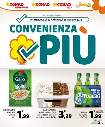 Volantino Conad - 20/8/2025 - 26/8/2025.