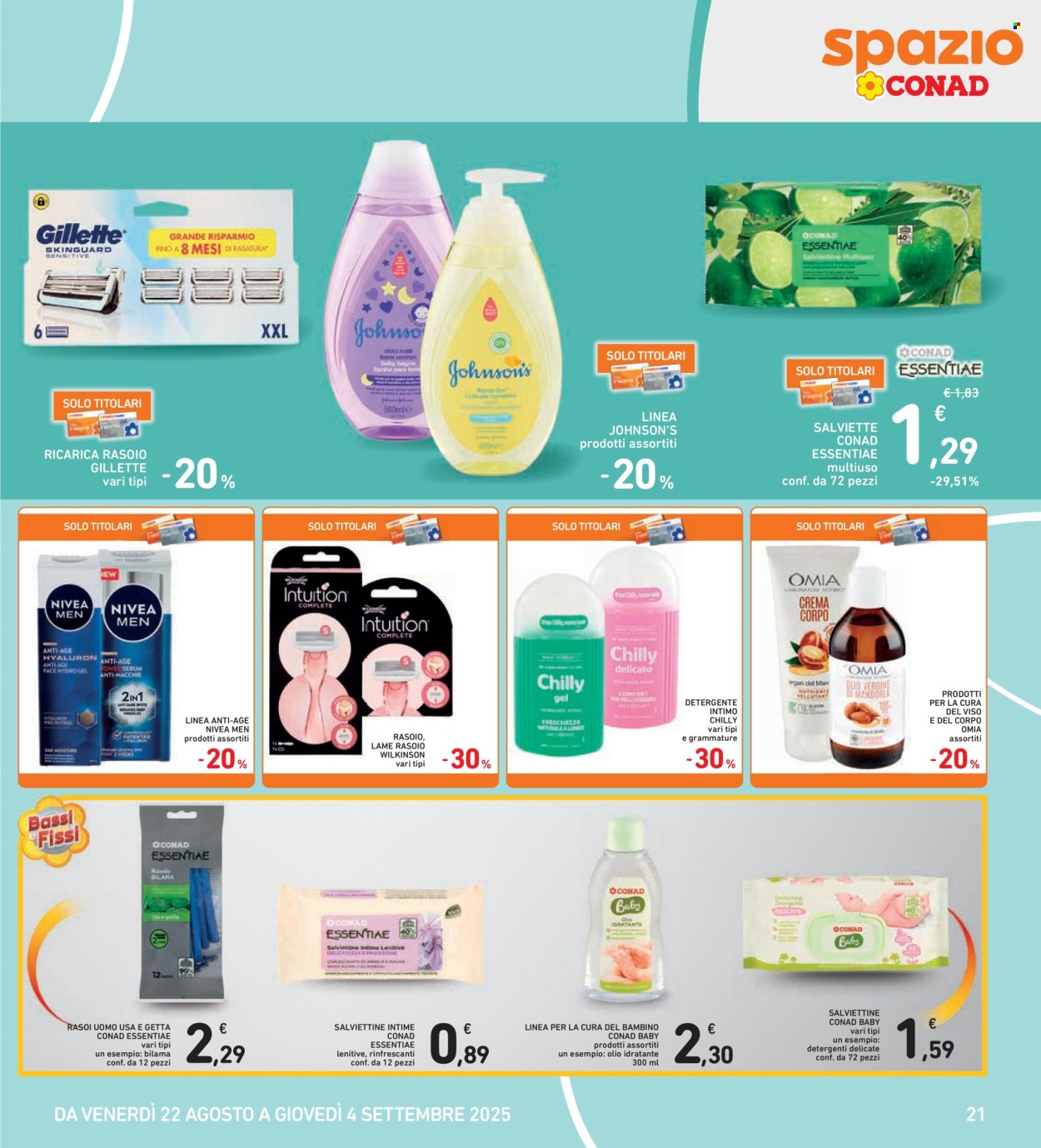 Volantino Spazio Conad - 22/8/2025 - 4/9/2025. Pagina 21