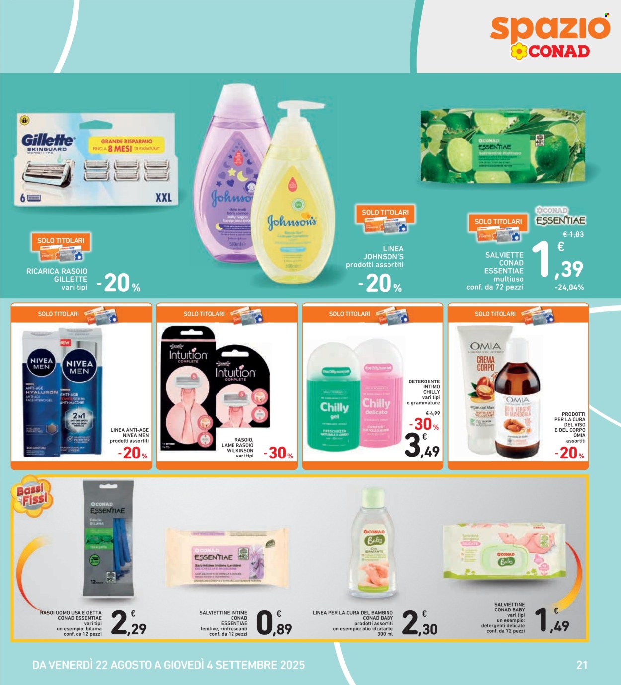 Volantino Spazio Conad - 22/8/2025 - 4/9/2025. Pagina 21
