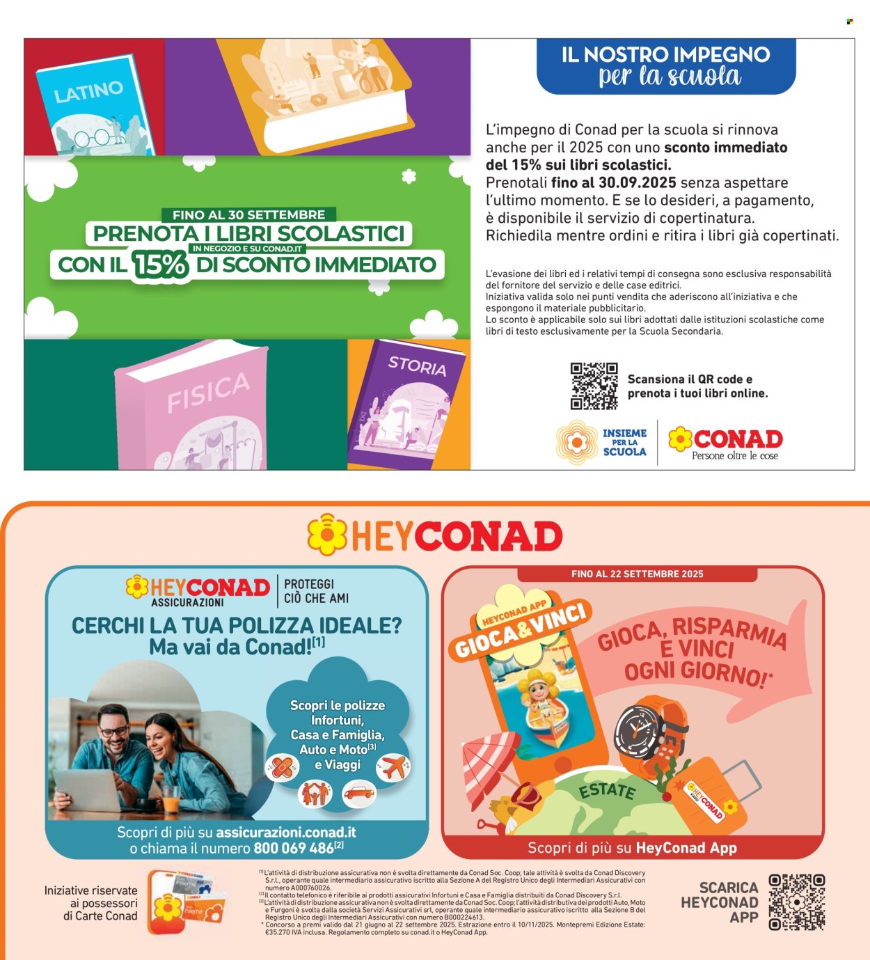 Volantino Spazio Conad - 22/8/2025 - 4/9/2025. Pagina 30