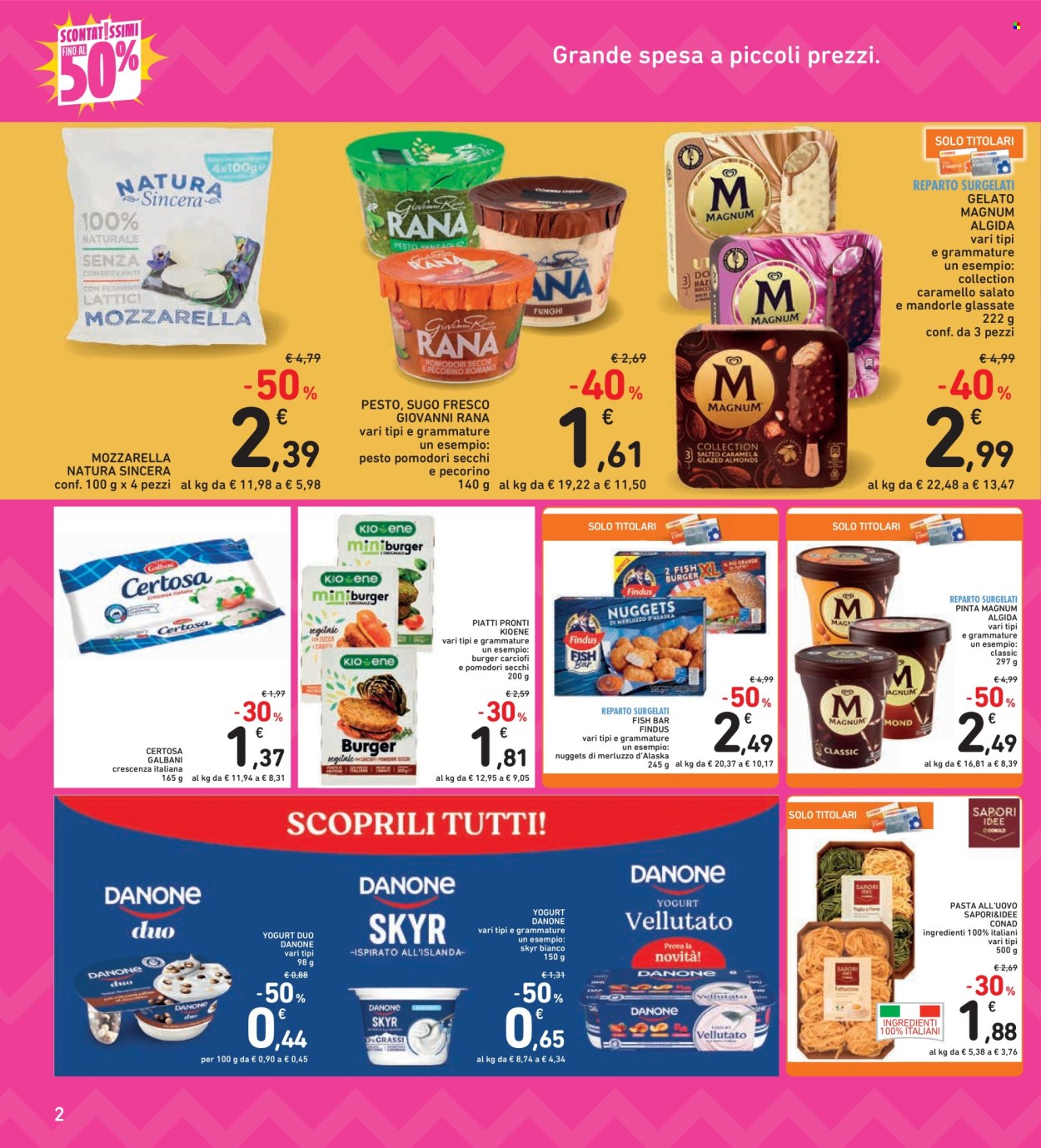 Volantino Spazio Conad - 22/8/2025 - 4/9/2025. Pagina 2