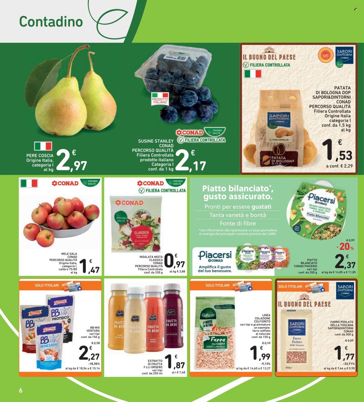 Volantino Spazio Conad - 22/8/2025 - 4/9/2025. Pagina 6