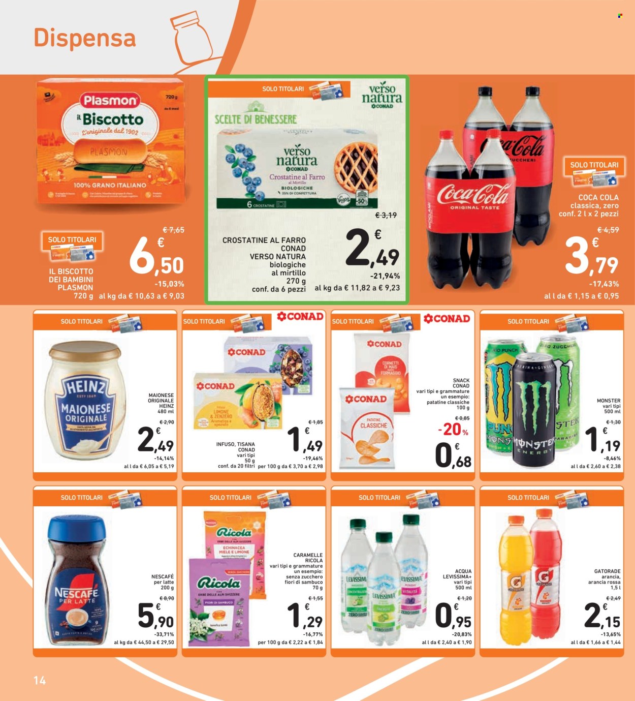 Volantino Spazio Conad - 22/8/2025 - 4/9/2025. Pagina 14