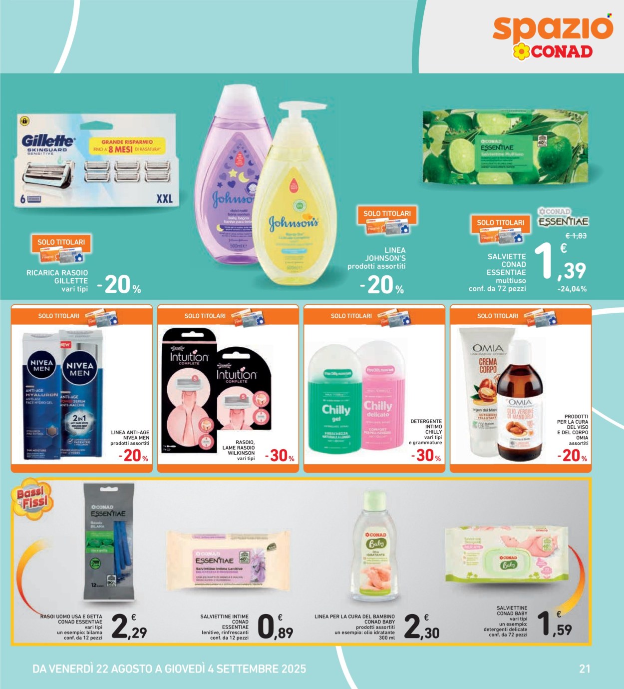 Volantino Spazio Conad - 22/8/2025 - 4/9/2025. Pagina 21