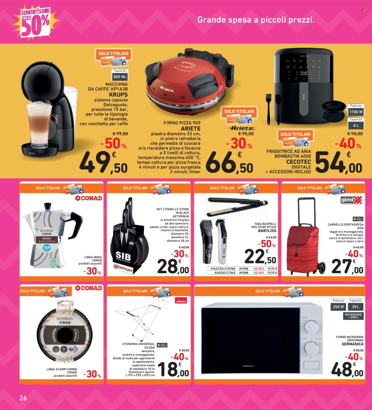 Volantino Spazio Conad - 22/8/2025 - 4/9/2025. Pagina 26