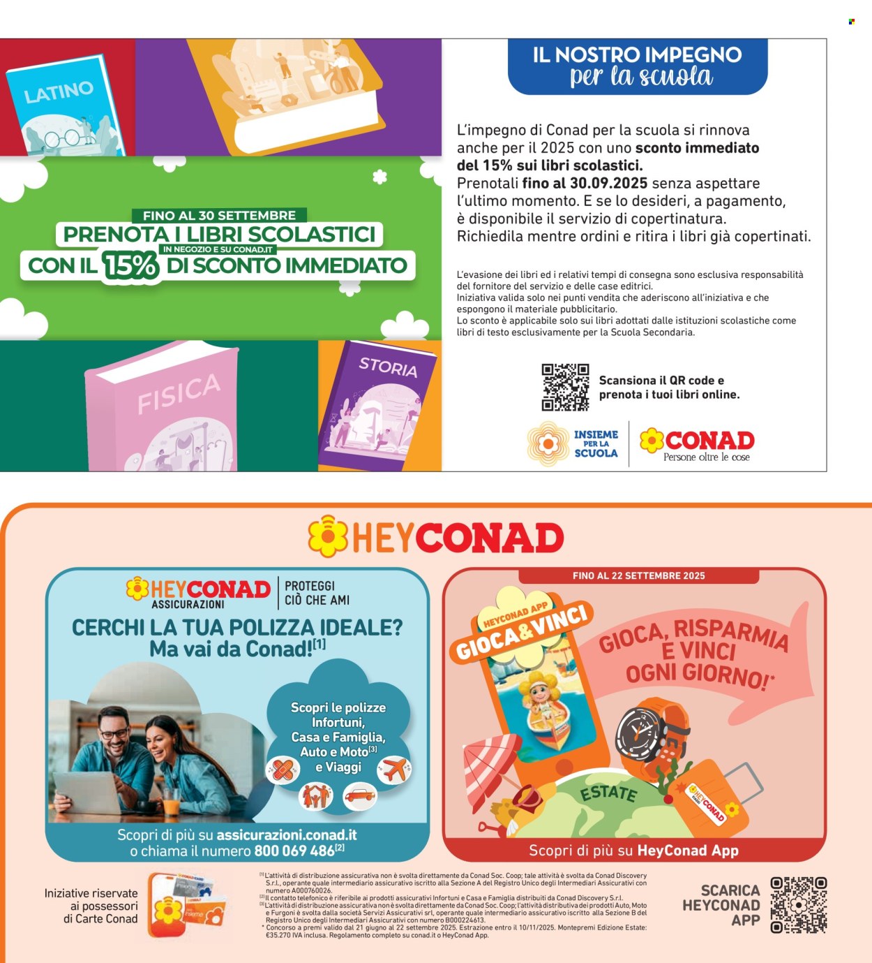 Volantino Spazio Conad - 22/8/2025 - 4/9/2025. Pagina 30