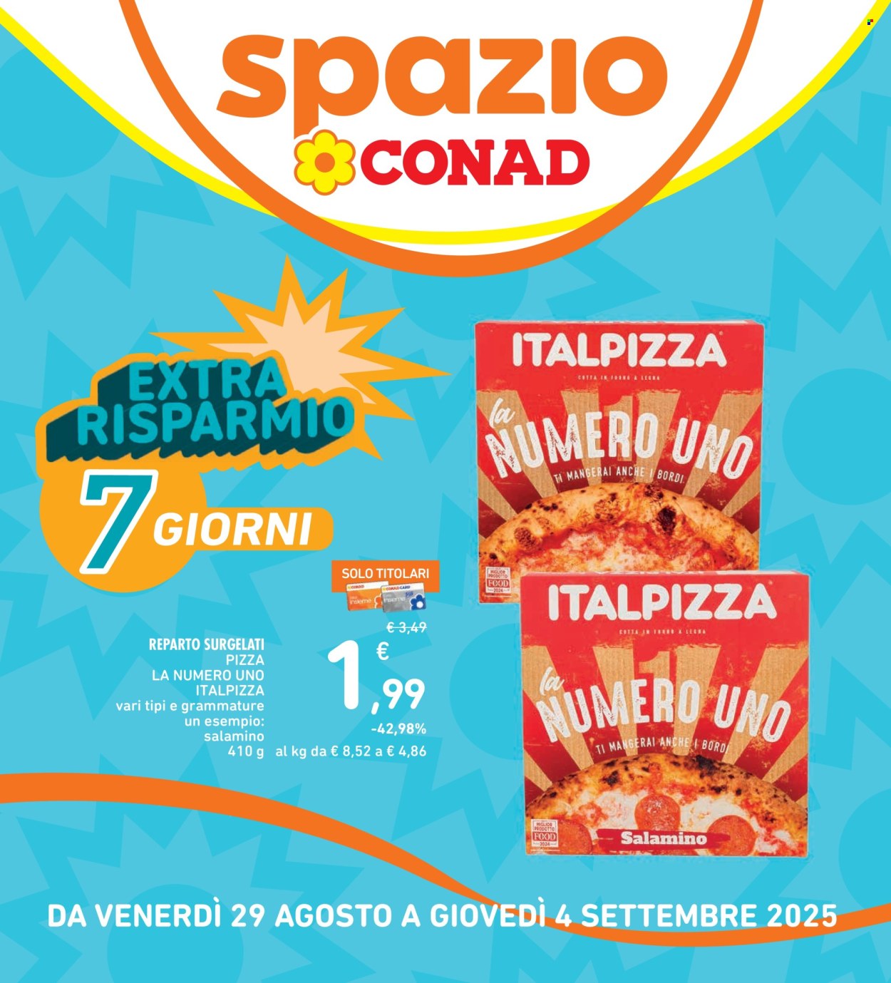 Volantino Spazio Conad - 22/8/2025 - 4/9/2025. Pagina 31