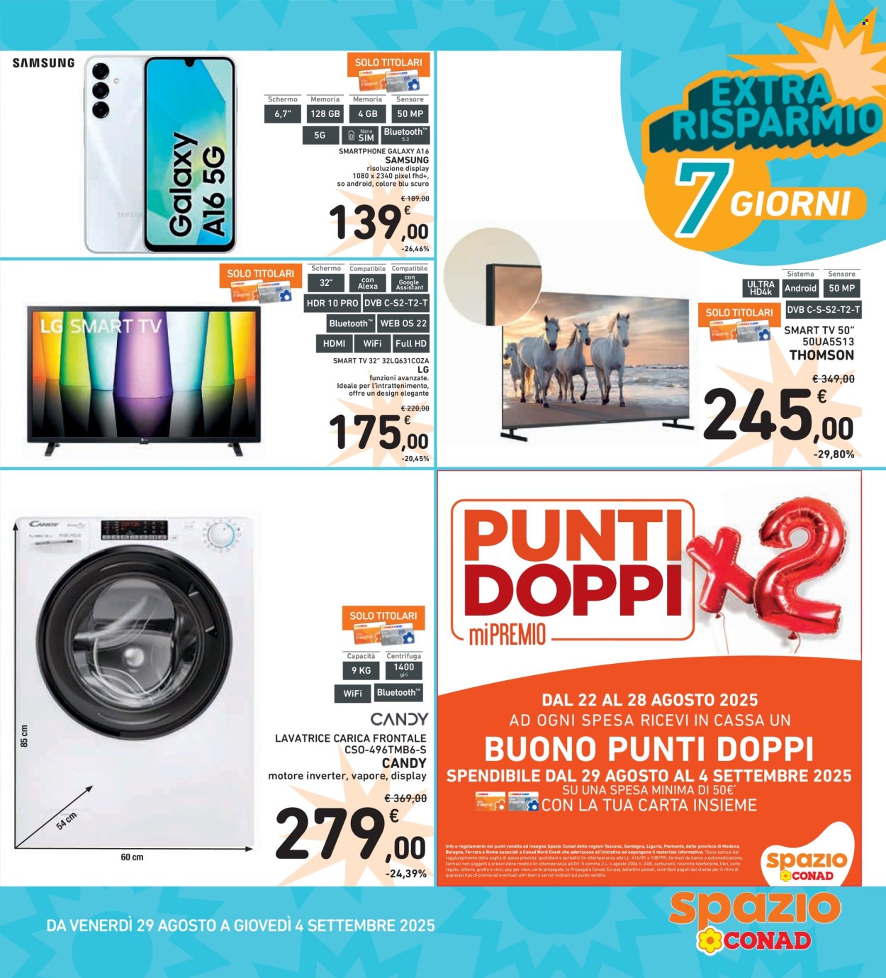 Volantino Spazio Conad - 22/8/2025 - 4/9/2025. Pagina 35