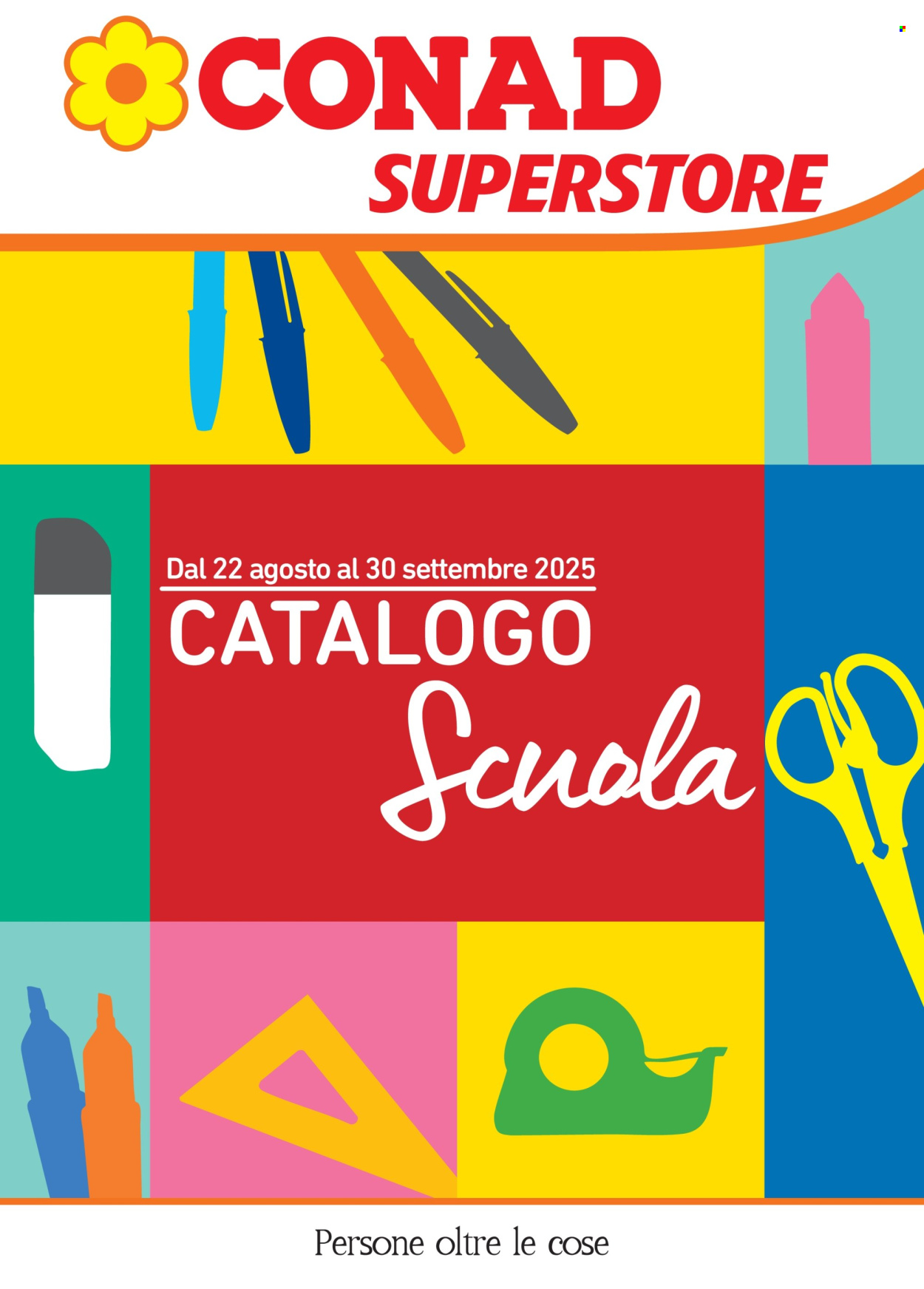 Volantino Conad Superstore - 22/8/2025 - 30/9/2025. Pagina 1