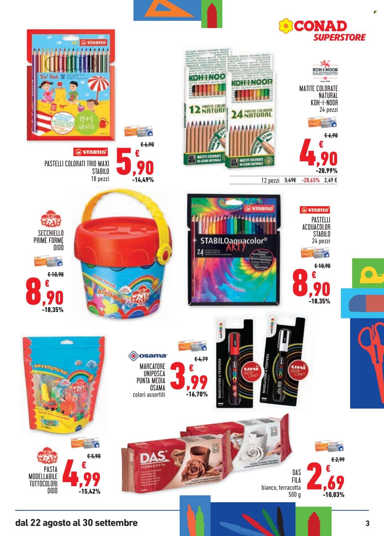 Volantino Conad - 22/8/2025 - 30/9/2025. Pagina 3