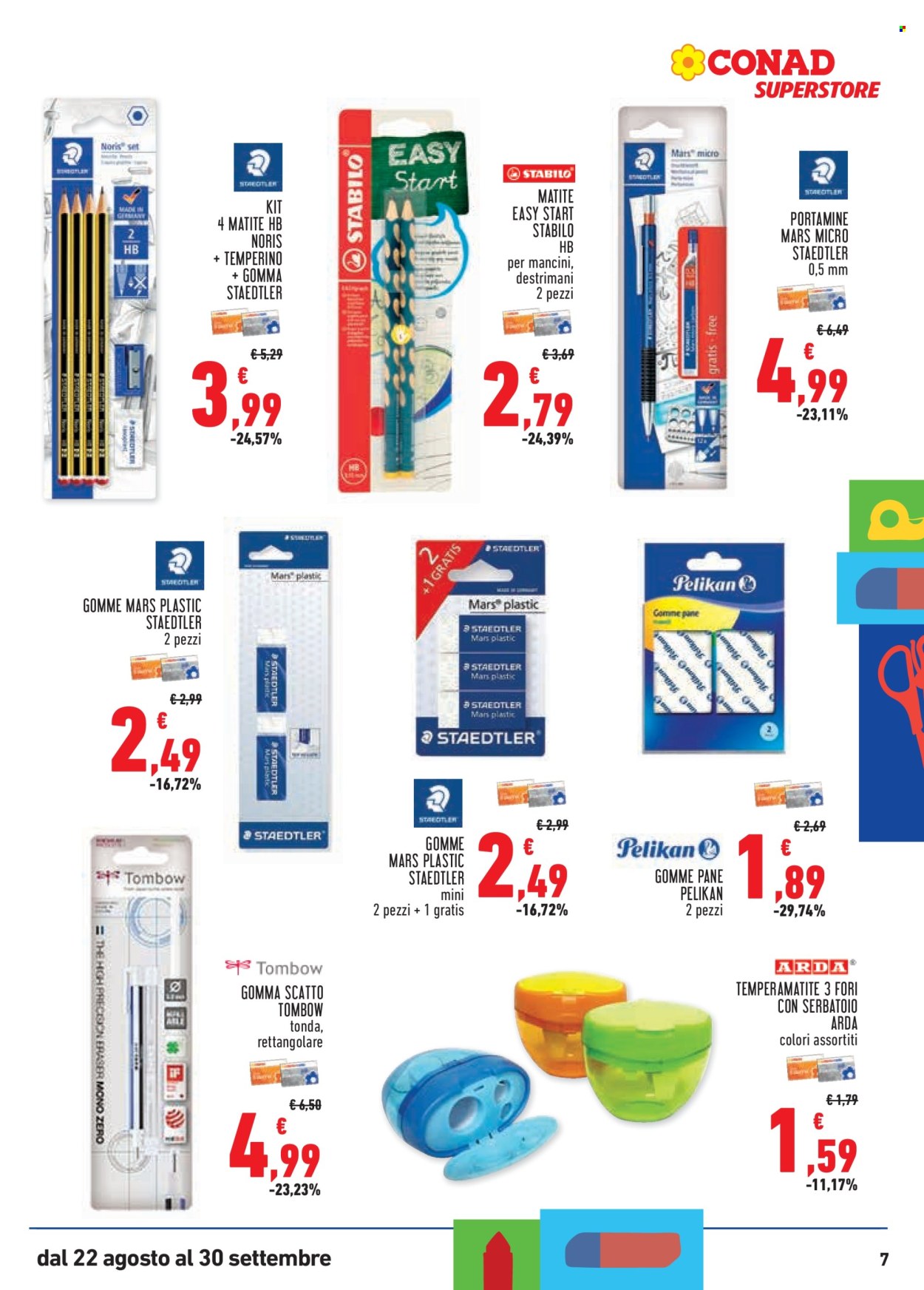 Volantino Conad - 22/8/2025 - 30/9/2025. Pagina 7
