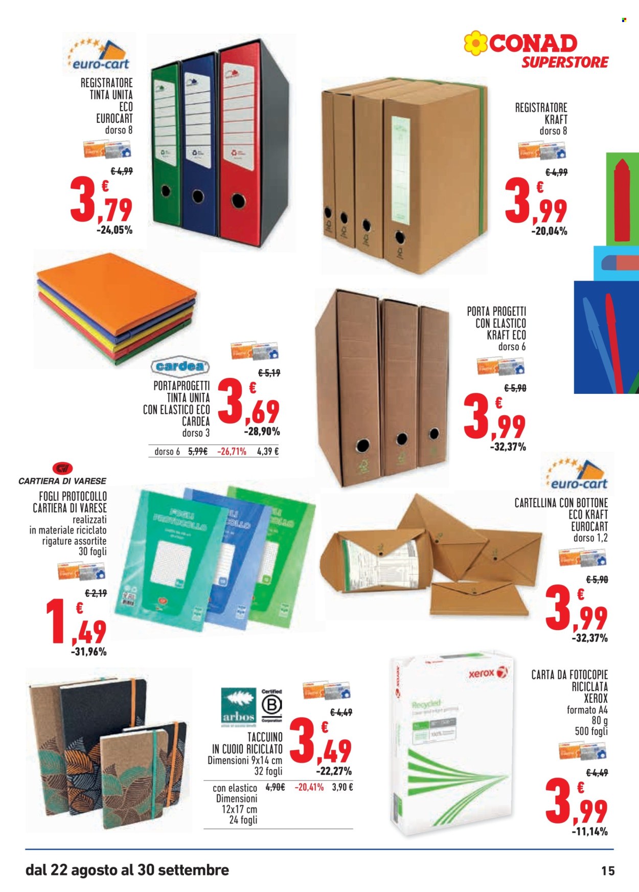 Volantino Conad - 22/8/2025 - 30/9/2025. Pagina 15