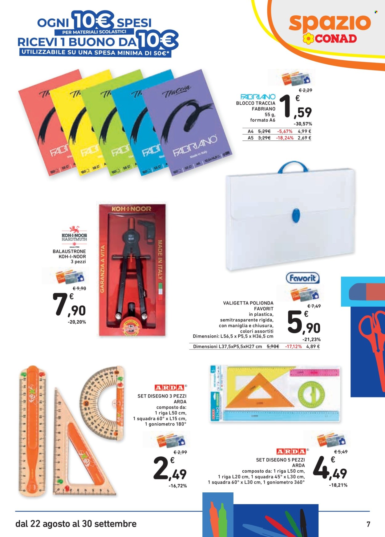 Volantino Spazio Conad - 22/8/2025 - 30/9/2025. Pagina 7