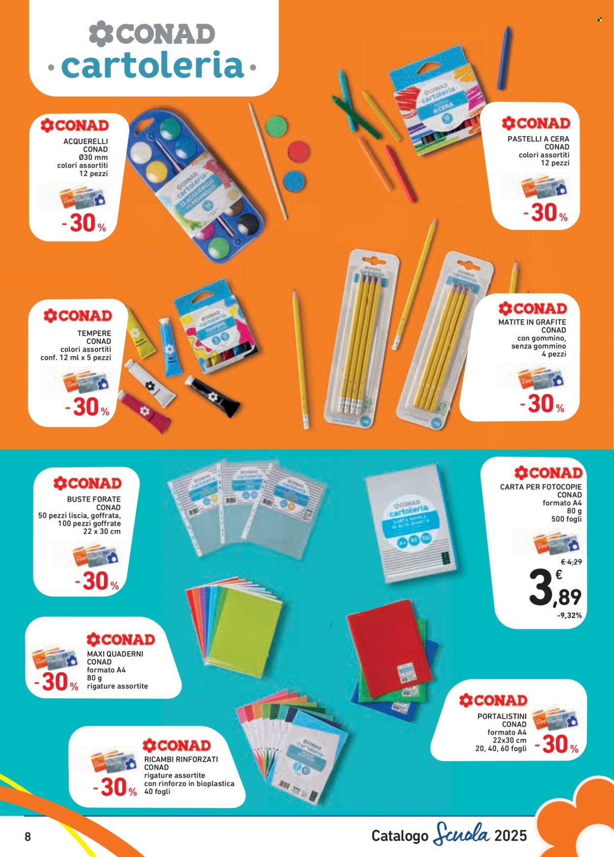 Volantino Spazio Conad - 22/8/2025 - 30/9/2025. Pagina 8