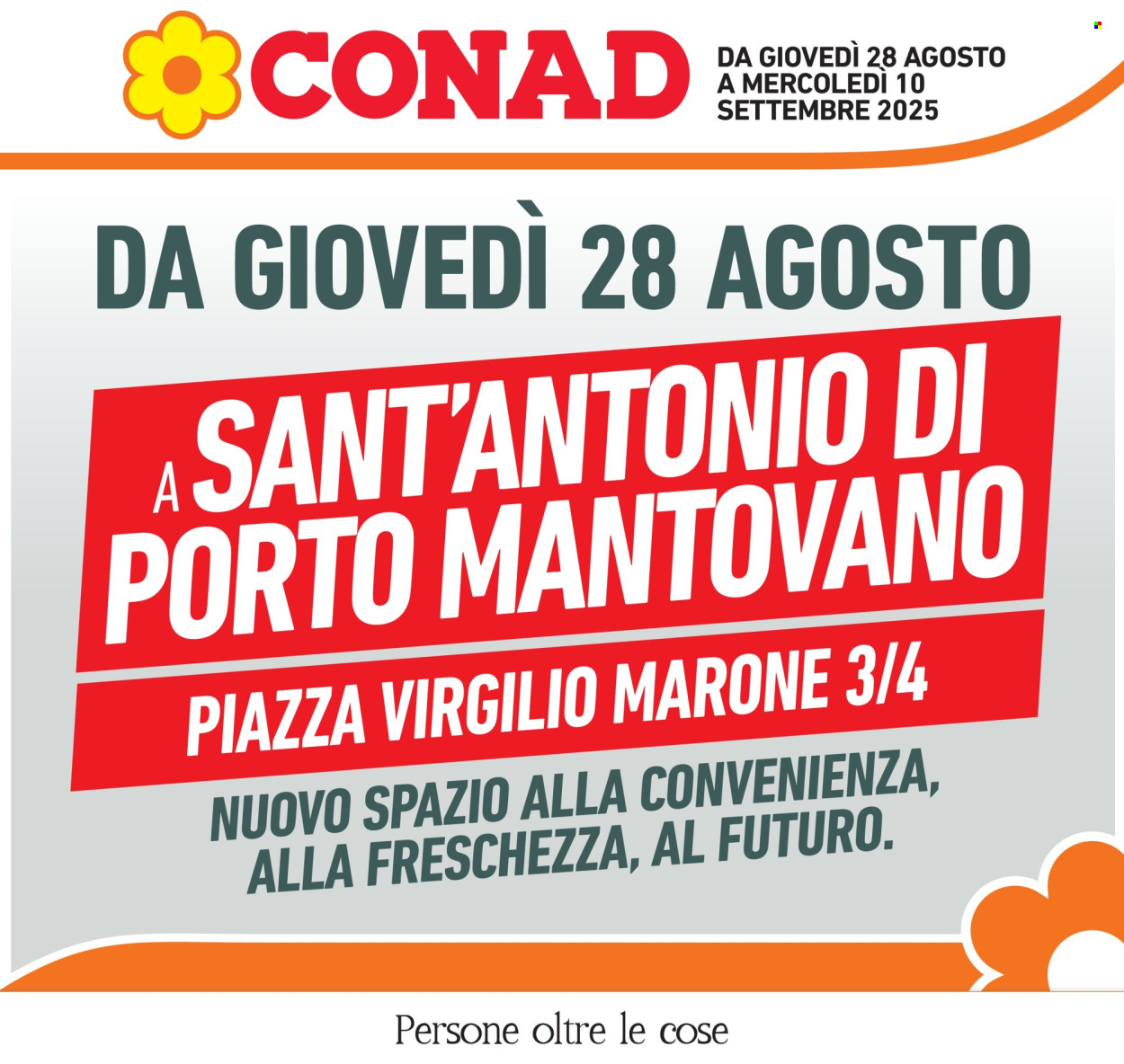 Volantino Conad - 28/8/2025 - 10/9/2025. Pagina 1