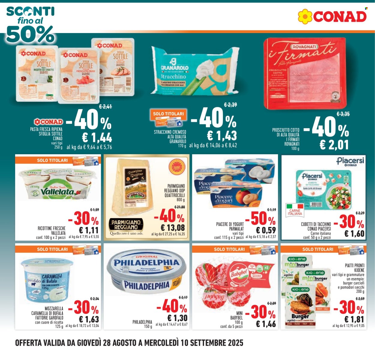 Volantino Conad - 28/8/2025 - 10/9/2025. Pagina 2