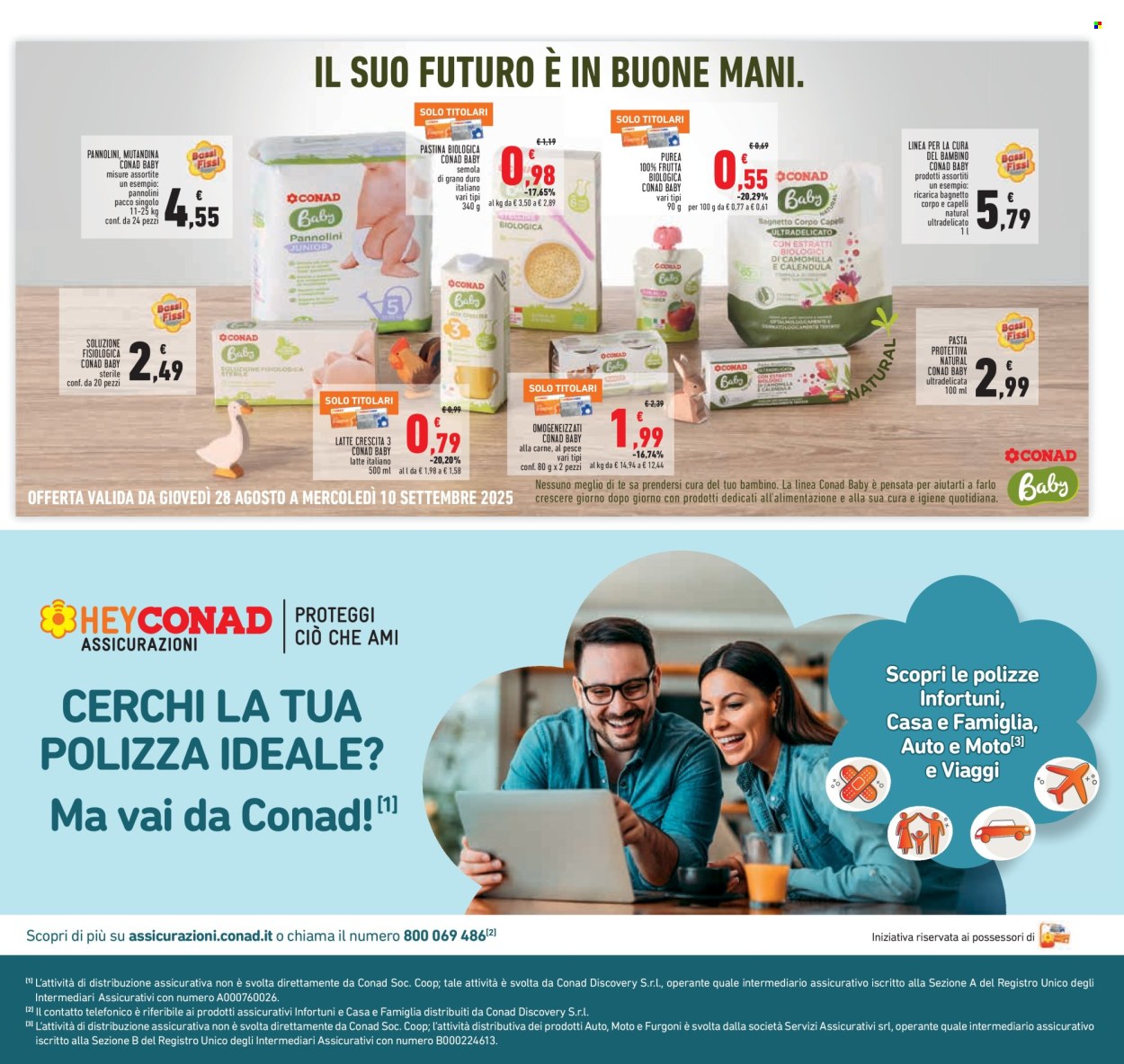 Volantino Conad - 28/8/2025 - 10/9/2025. Pagina 21
