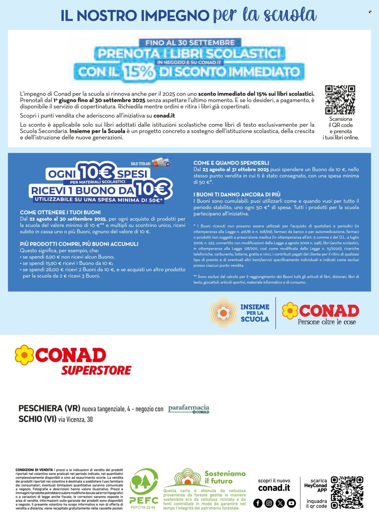 Volantino Conad Superstore - 22/8/2025 - 30/9/2025. Pagina 8
