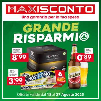 Volantino Despar - 18/8/2025 - 27/8/2025.