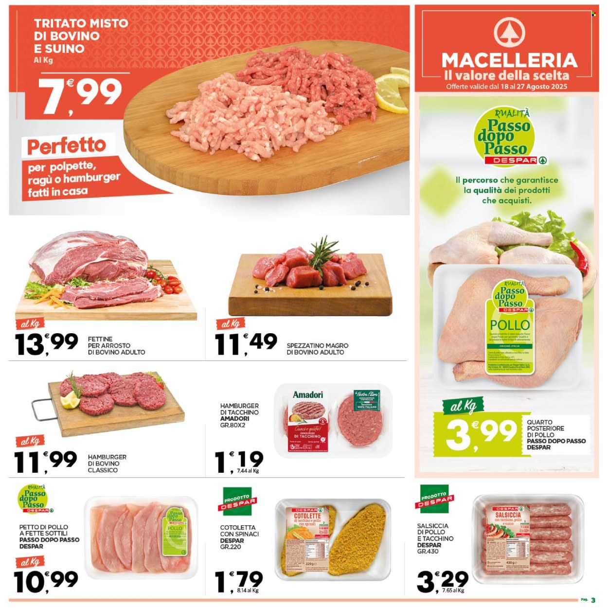 Volantino Despar - 18/8/2025 - 27/8/2025. Pagina 3