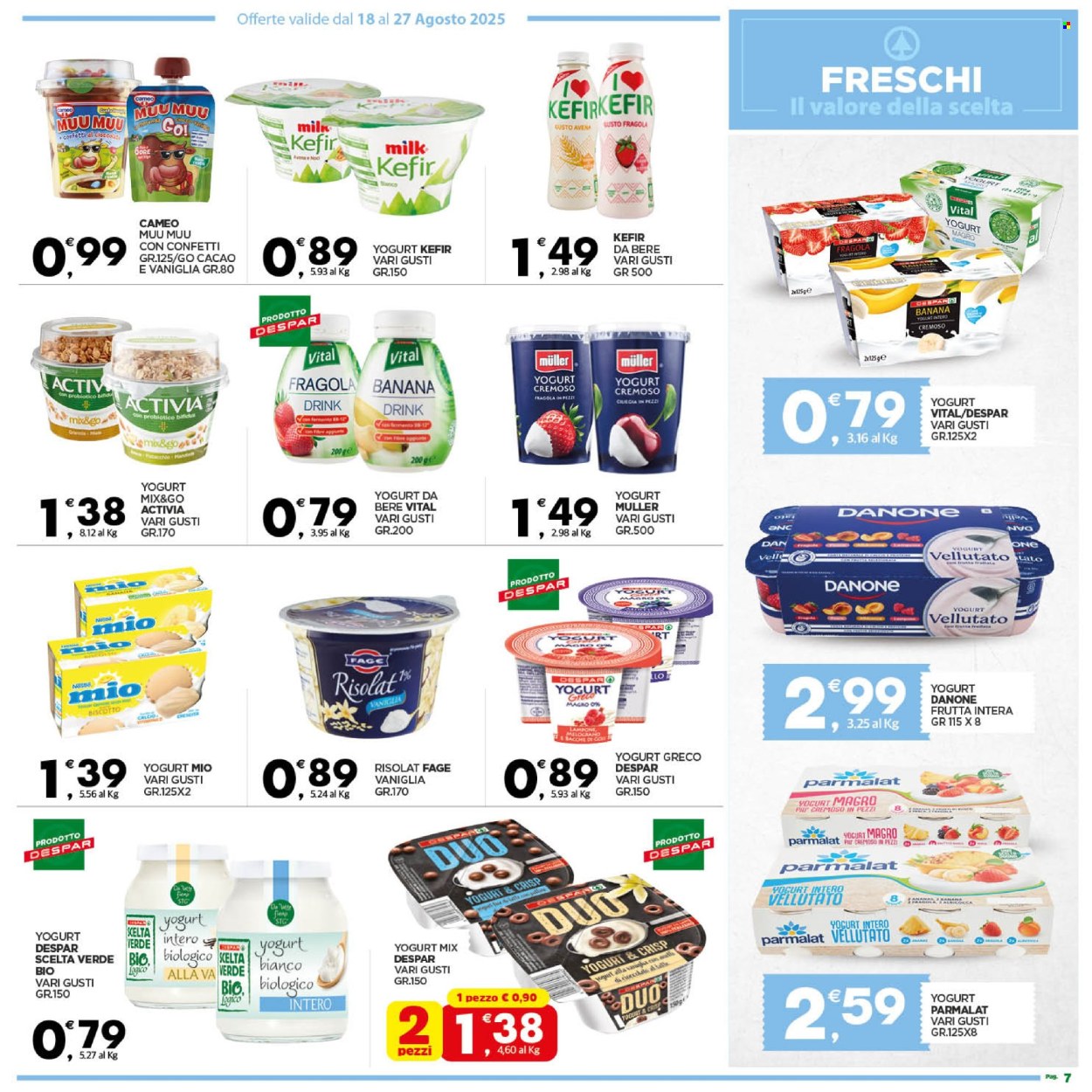 Volantino Despar - 18/8/2025 - 27/8/2025. Pagina 7