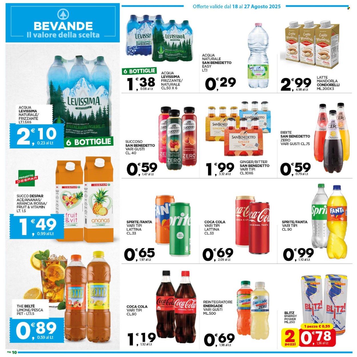 Volantino Despar - 18/8/2025 - 27/8/2025. Pagina 10