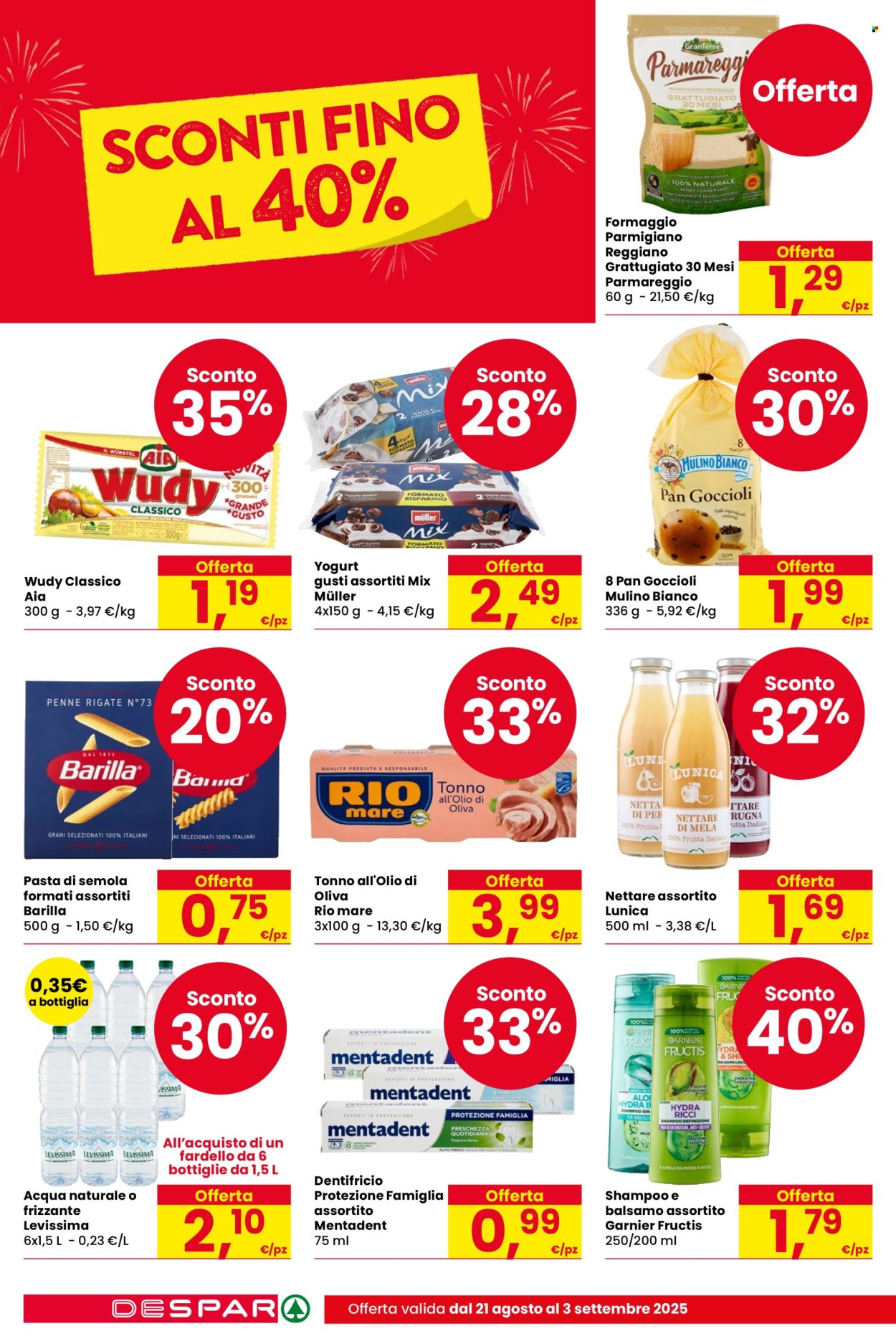 Volantino Despar - 21/8/2025 - 3/9/2025. Pagina 2