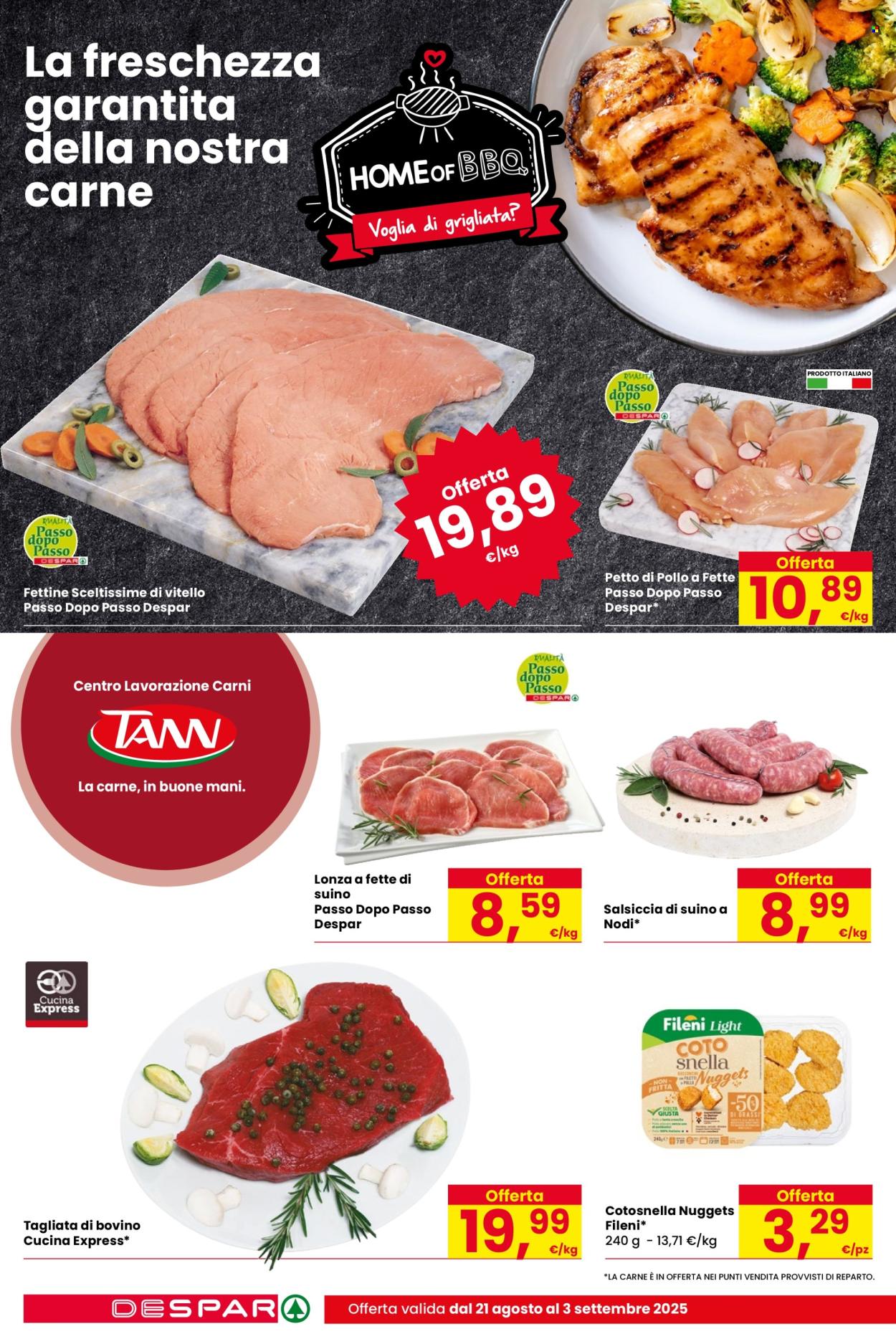 Volantino Despar - 21/8/2025 - 3/9/2025. Pagina 4