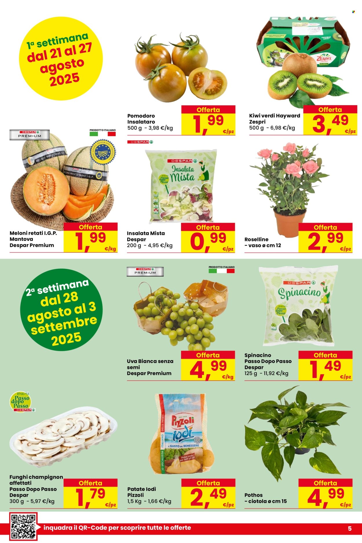 Volantino Despar - 21/8/2025 - 3/9/2025. Pagina 5
