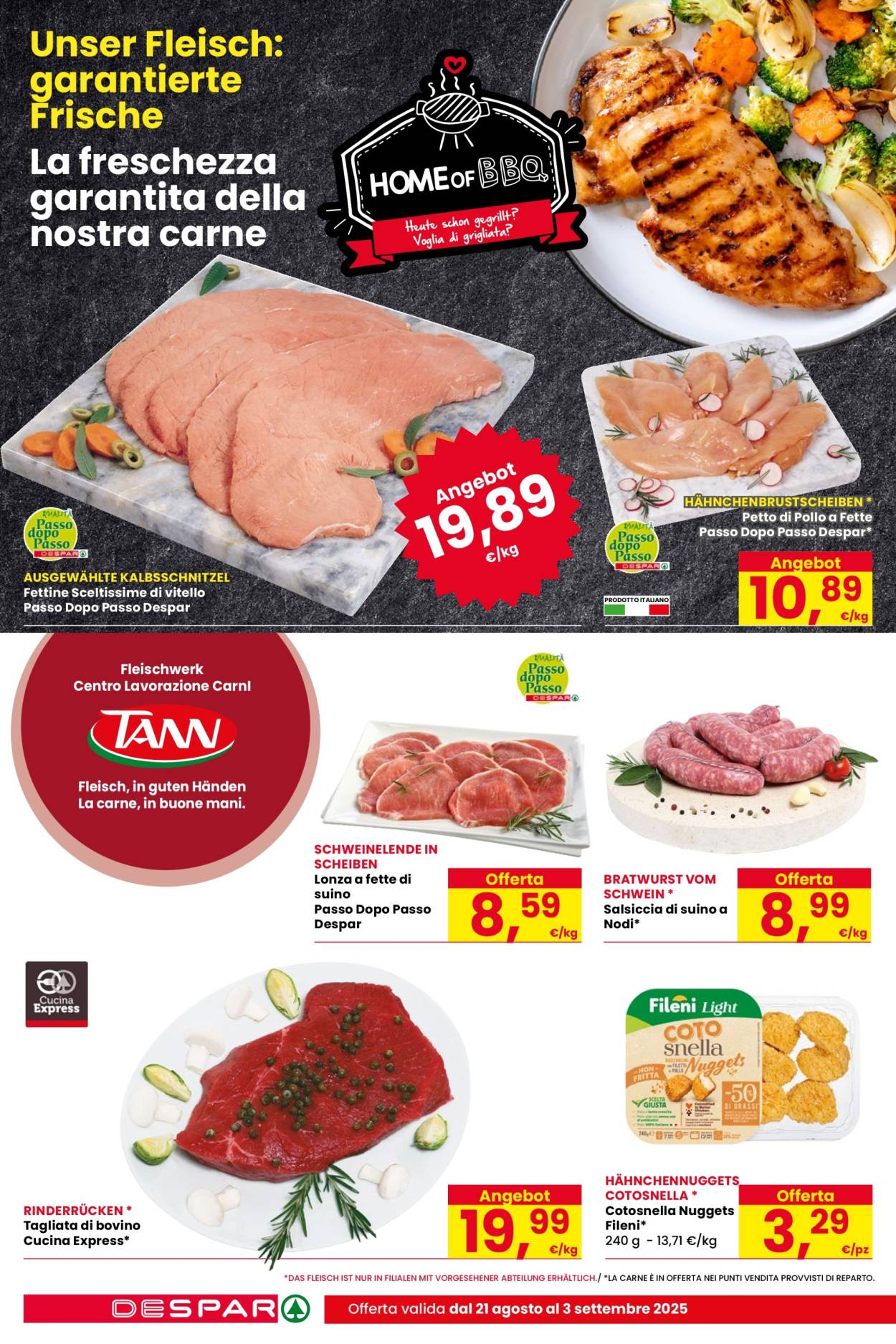 Volantino Despar - 21/8/2025 - 3/9/2025. Pagina 4