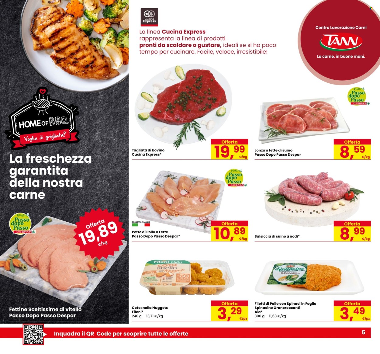 Volantino Eurospar - 21/8/2025 - 3/9/2025. Pagina 5