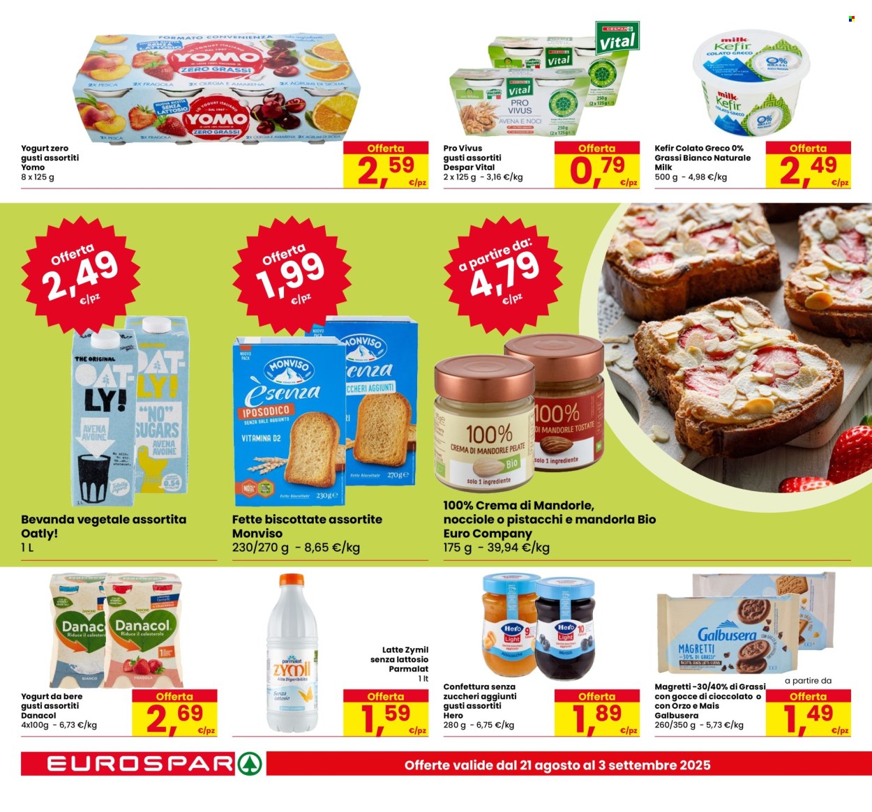 Volantino Eurospar - 21/8/2025 - 3/9/2025. Pagina 8