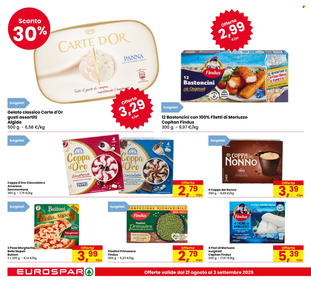 Volantino Eurospar - 21/8/2025 - 3/9/2025. Pagina 10