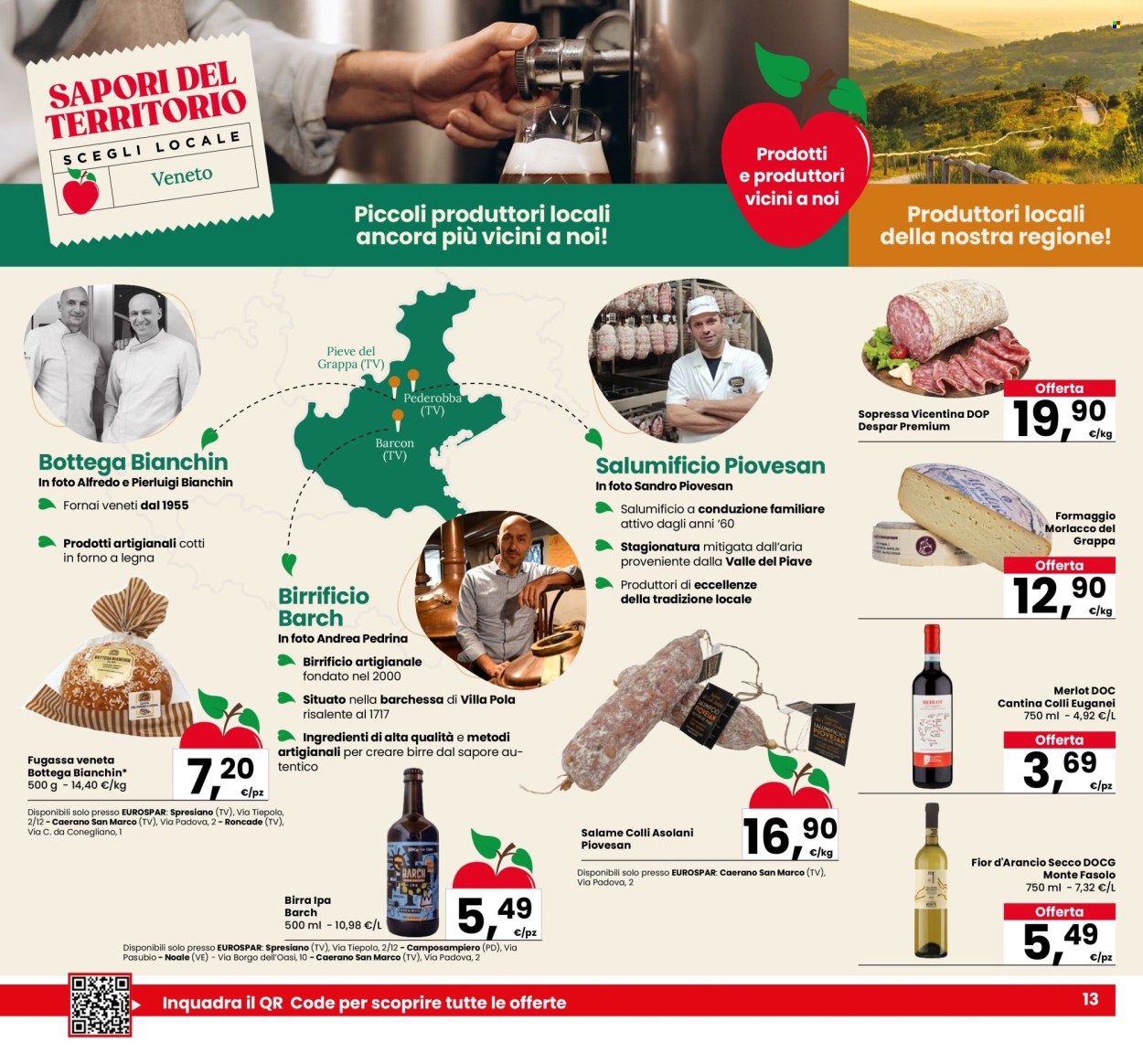 Volantino Eurospar - 21/8/2025 - 3/9/2025. Pagina 13