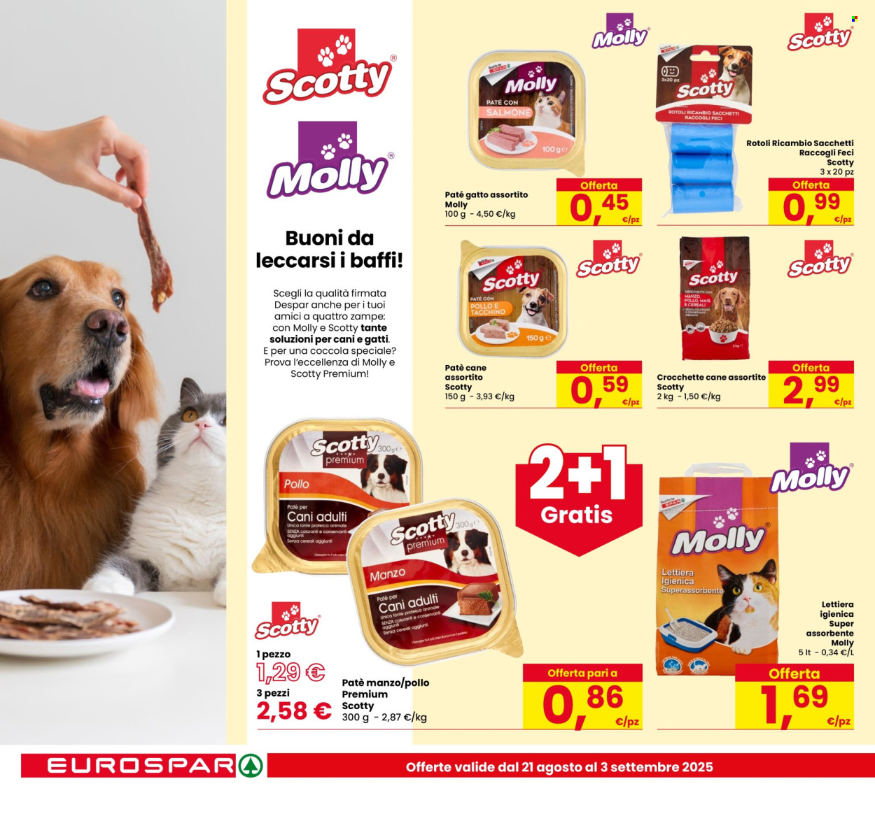 Volantino Eurospar - 21/8/2025 - 3/9/2025. Pagina 18