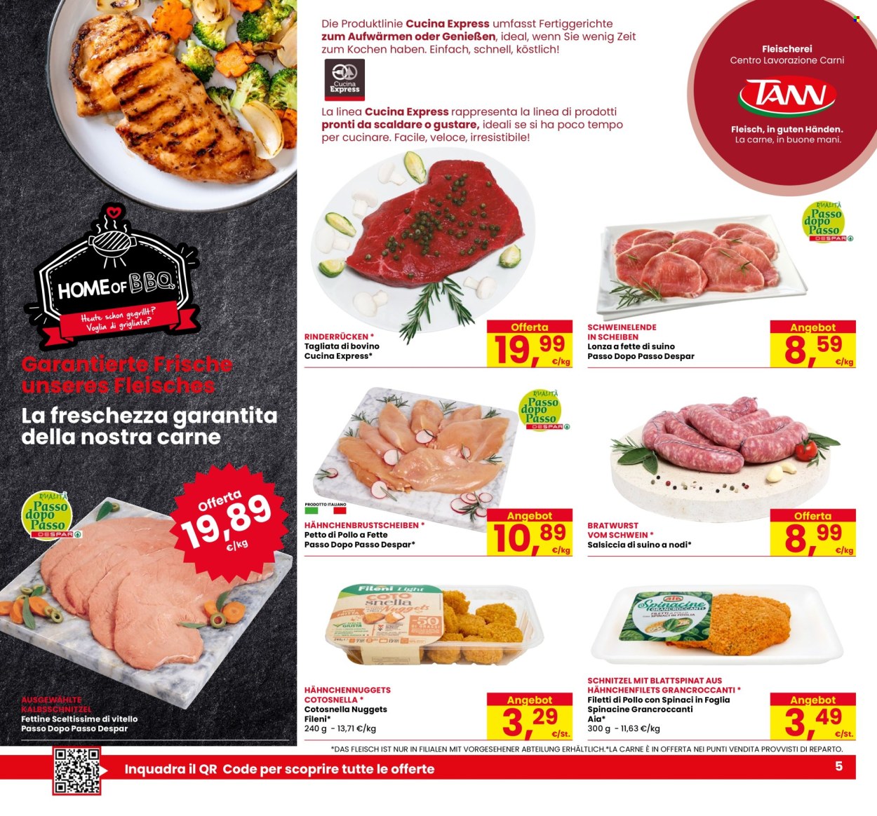 Volantino Eurospar - 21/8/2025 - 3/9/2025. Pagina 5