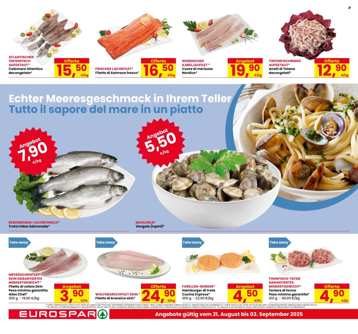 Volantino Eurospar - 21/8/2025 - 3/9/2025. Pagina 6