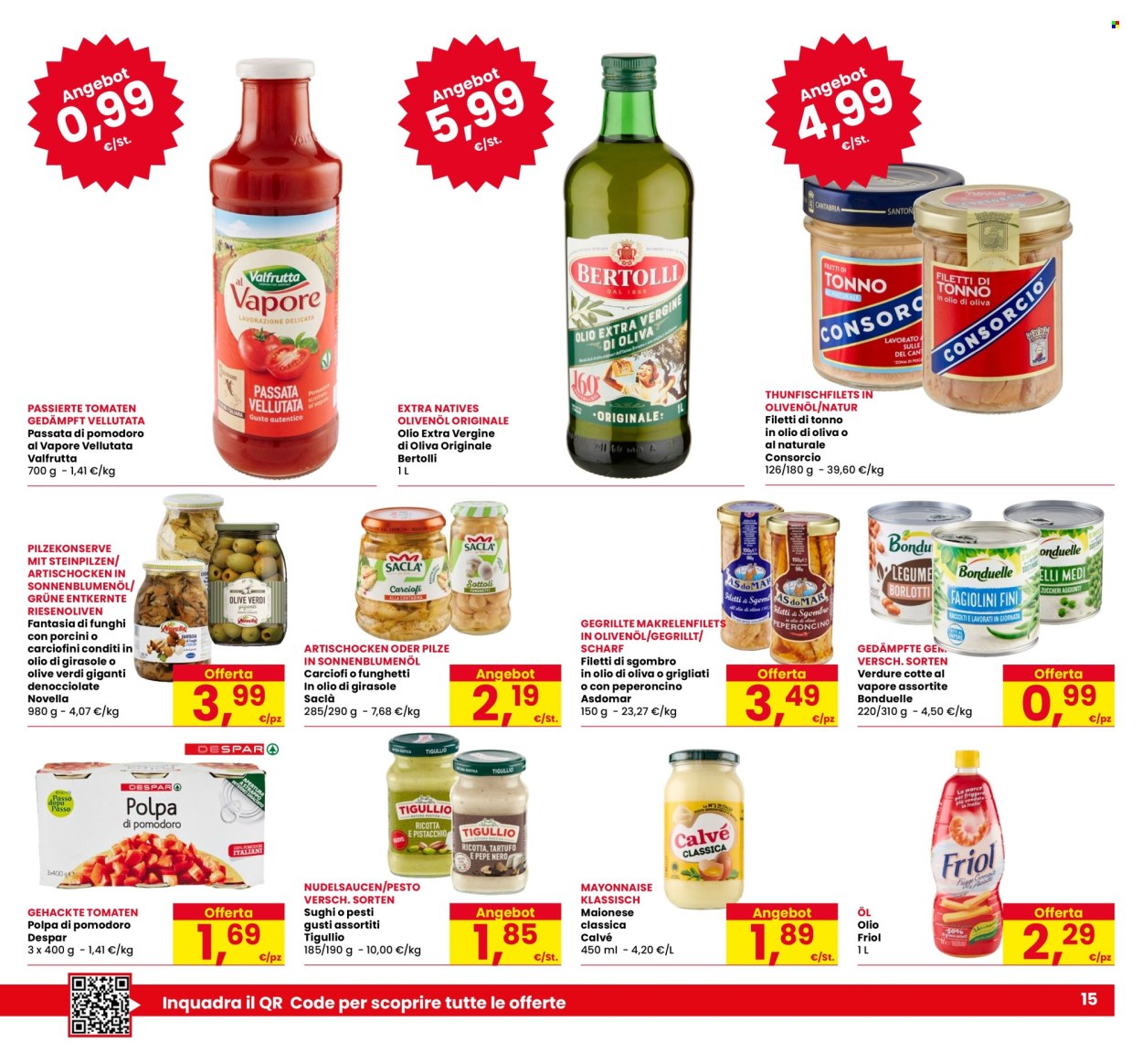 Volantino Eurospar - 21/8/2025 - 3/9/2025. Pagina 15