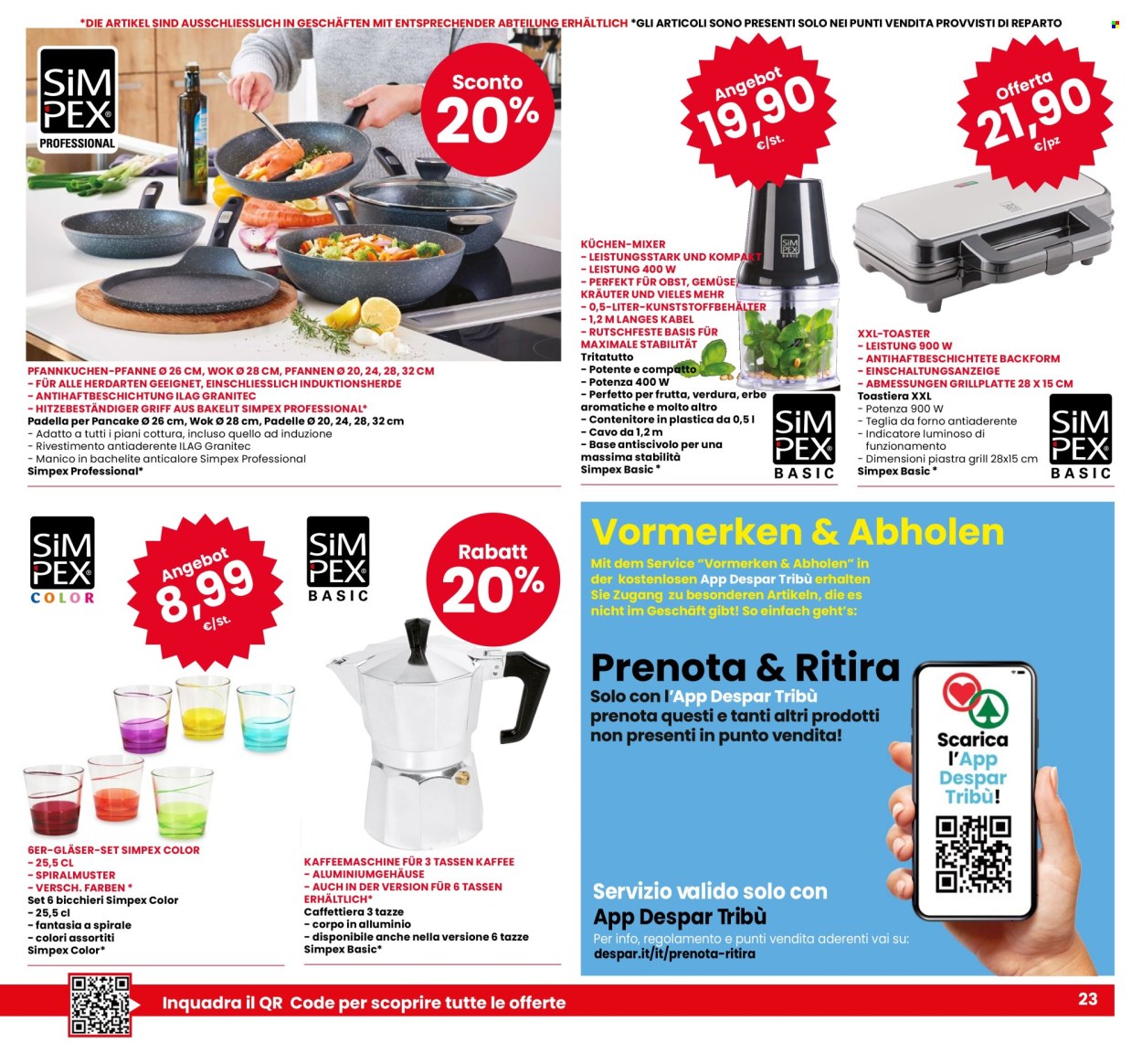 Volantino Eurospar - 21/8/2025 - 3/9/2025. Pagina 23