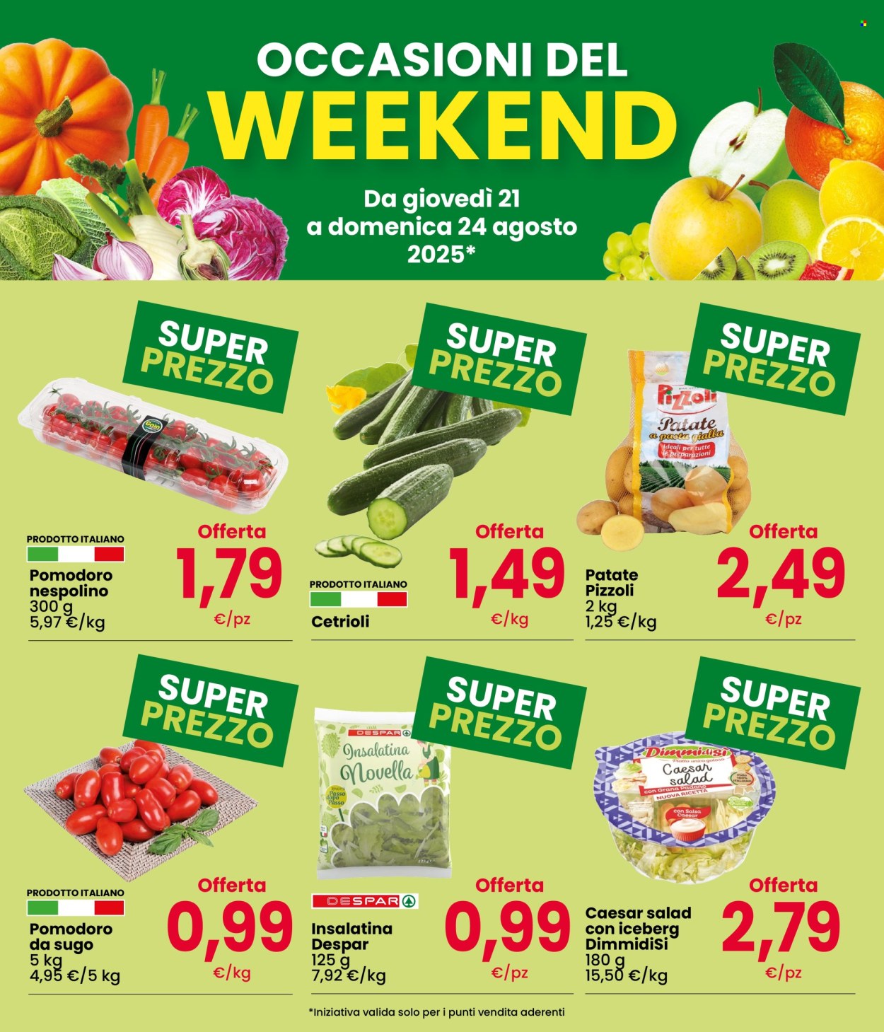 Volantino Interspar - 21/8/2025 - 24/8/2025. Pagina 3