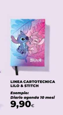 LINEA CARTOTECNICA LILO & STITCH
