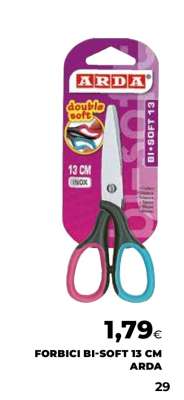 FORBICI BI-SOFT 13 CM ARDA