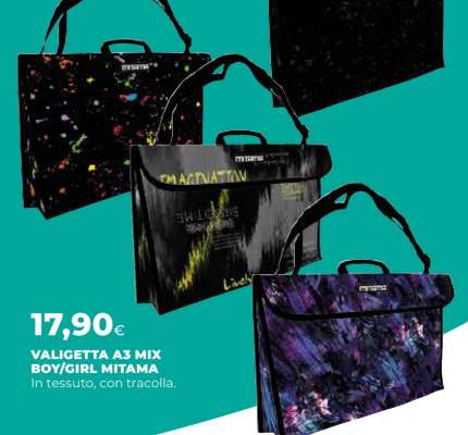 VALIGETTA A3 MIX BOY/GIRL MITAMA