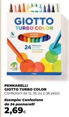 PENNARELLI GIOTTO TURBO COLOR