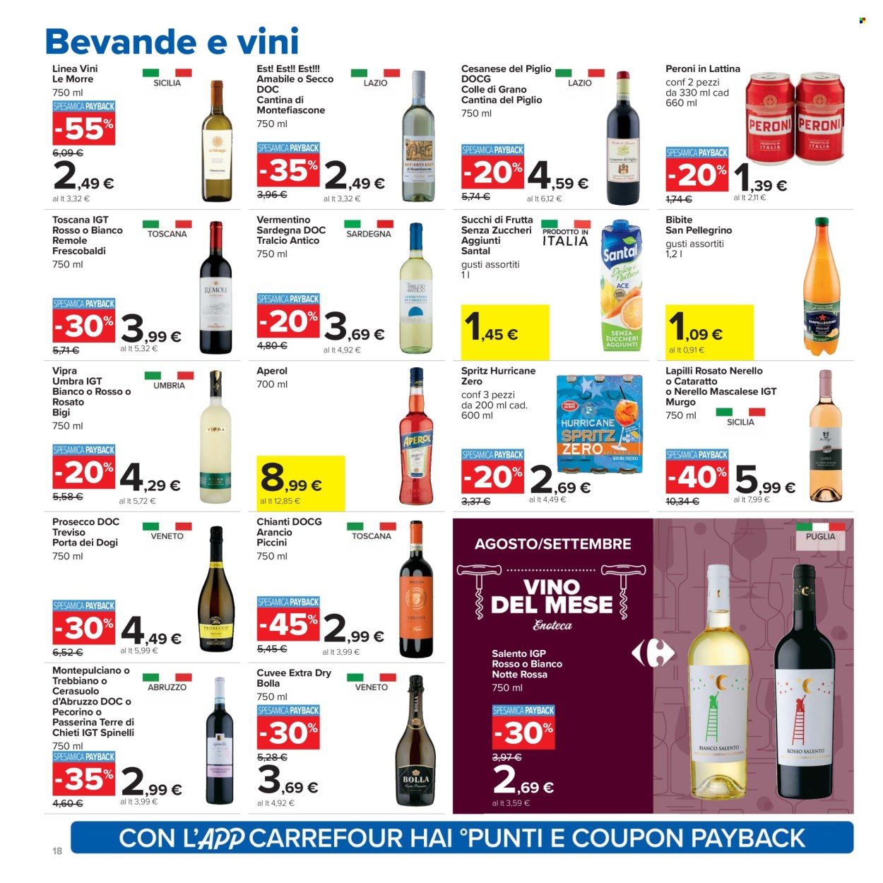 Volantino Carrefour - 21/8/2025 - 4/9/2025. Pagina 18